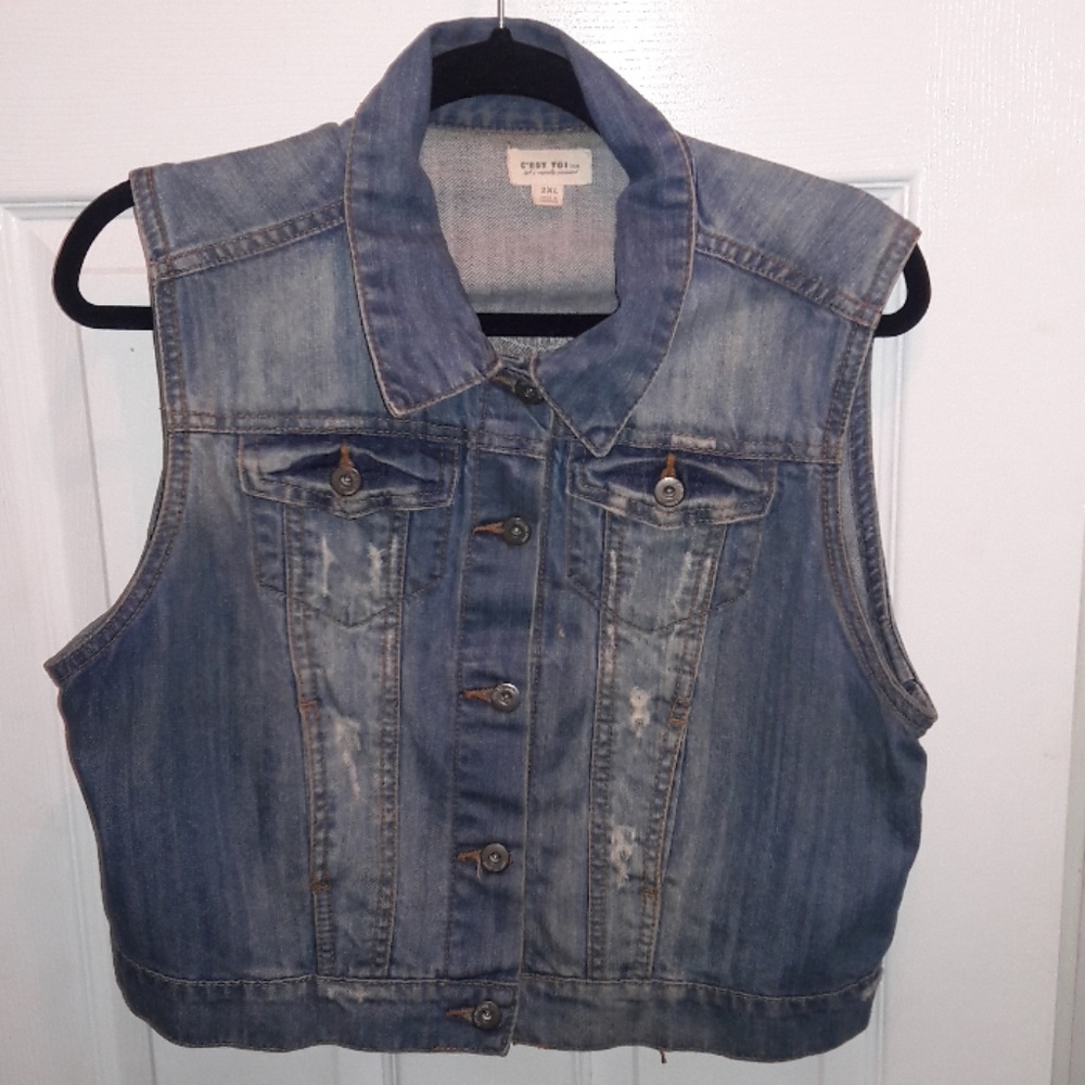 Jean vest